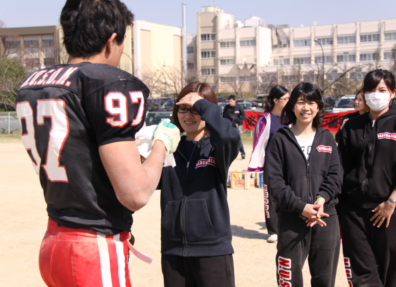 No97 堤翔太郎 | 日本大学松戸歯学部アメリカンフットボール部 BLACK&REDS